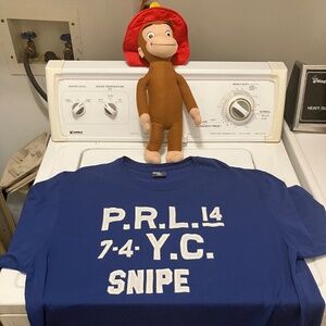 Polo By Ralph Lauren T-shirt XL PRL 14 74 YC SNIPE Royal Blue